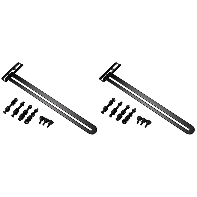 

2X Universal Side Bracket Fan Mount Bracket For Pci Side-Blown Image Card Cooling Fan Mount Bracket Holder