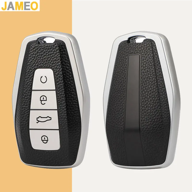 

Кожаный чехол для автомобильного ключа дистанционного управления из ТПУ для Geely Emgrand X7 EX7 Coolray 2019-2020