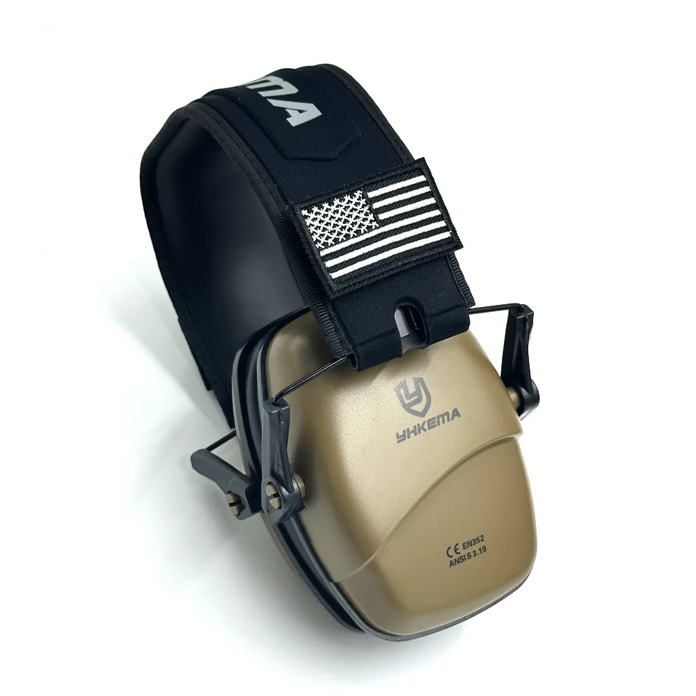 

YHKEMA тактические наушники защита слуха пассивная защита для стрельбы наушники NRR 25 дБ шумоподавление