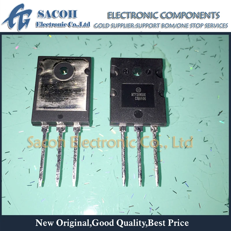 

10Pcs MTY30N50E TY30N50E or MTY25N60E TY25N60E TO-264 30A 500V Power MOSFET Transistor