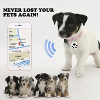mini cat dog gps tracking locator prevention anti lost waterproof portable bluetooth tracker for pets cats dogs accessories