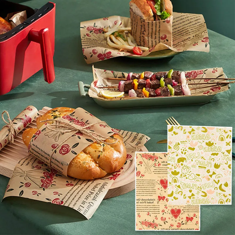 Бумага для выпечки Домашняя Кухня сэндвич пицца фри силиконовое масло бумага