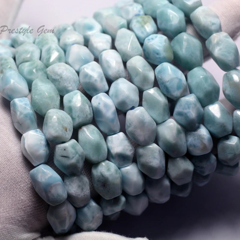 Meihan оптовая продажа (1 браслет) натуральный 8-10*10-14 мм A + Ларимар Ограненный