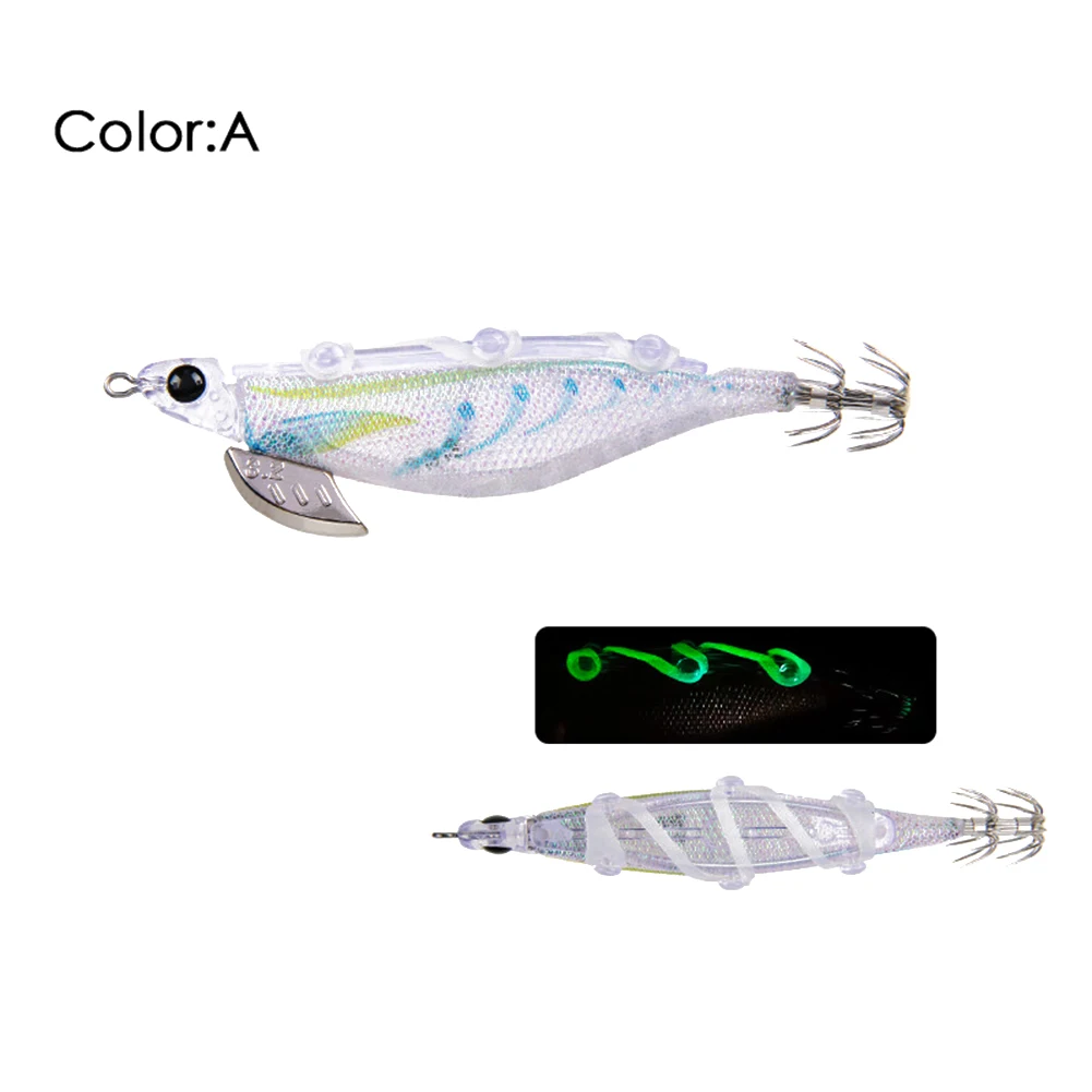 

Sea Fishing Bait Wooden Shrimp Accessories Cuttlefish Fake Bait / Bionic Bait Fishing Terminal Tackle Fishing Tools