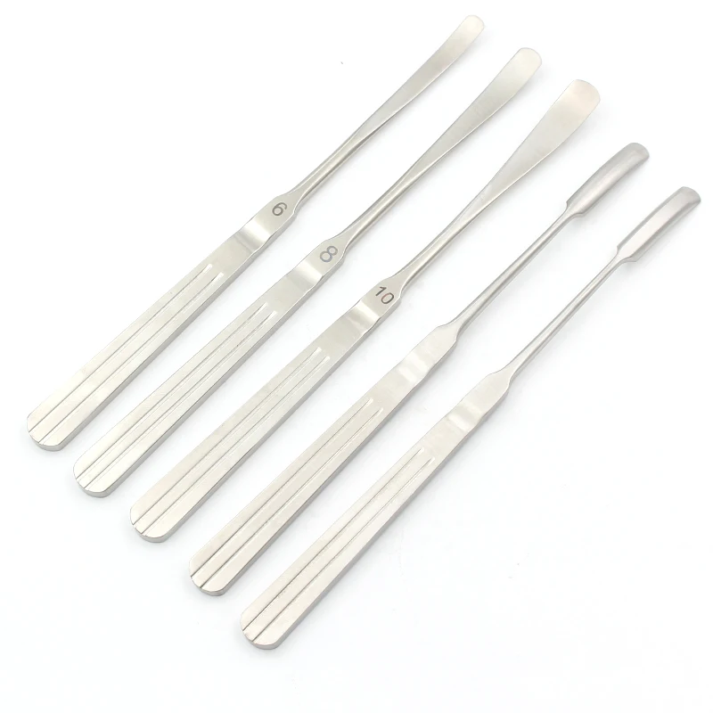 Stainless Steel Periosteum Stripper Single And Double Head Square Head Cosmetic Rhinoplasty Surgical Instrument Tool