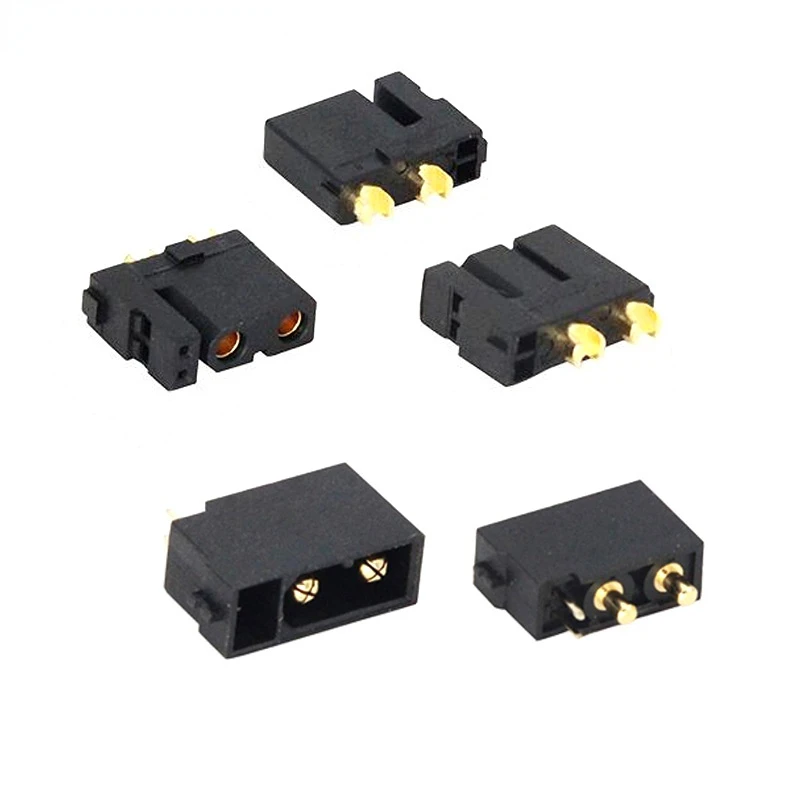 

5/10/20 Pairs Amass XT30(2+2) Female XT30PB(2+2) Male Gold Plated Plug with Signal Pin XT30U Aapter for RC Drone Aircraft Model