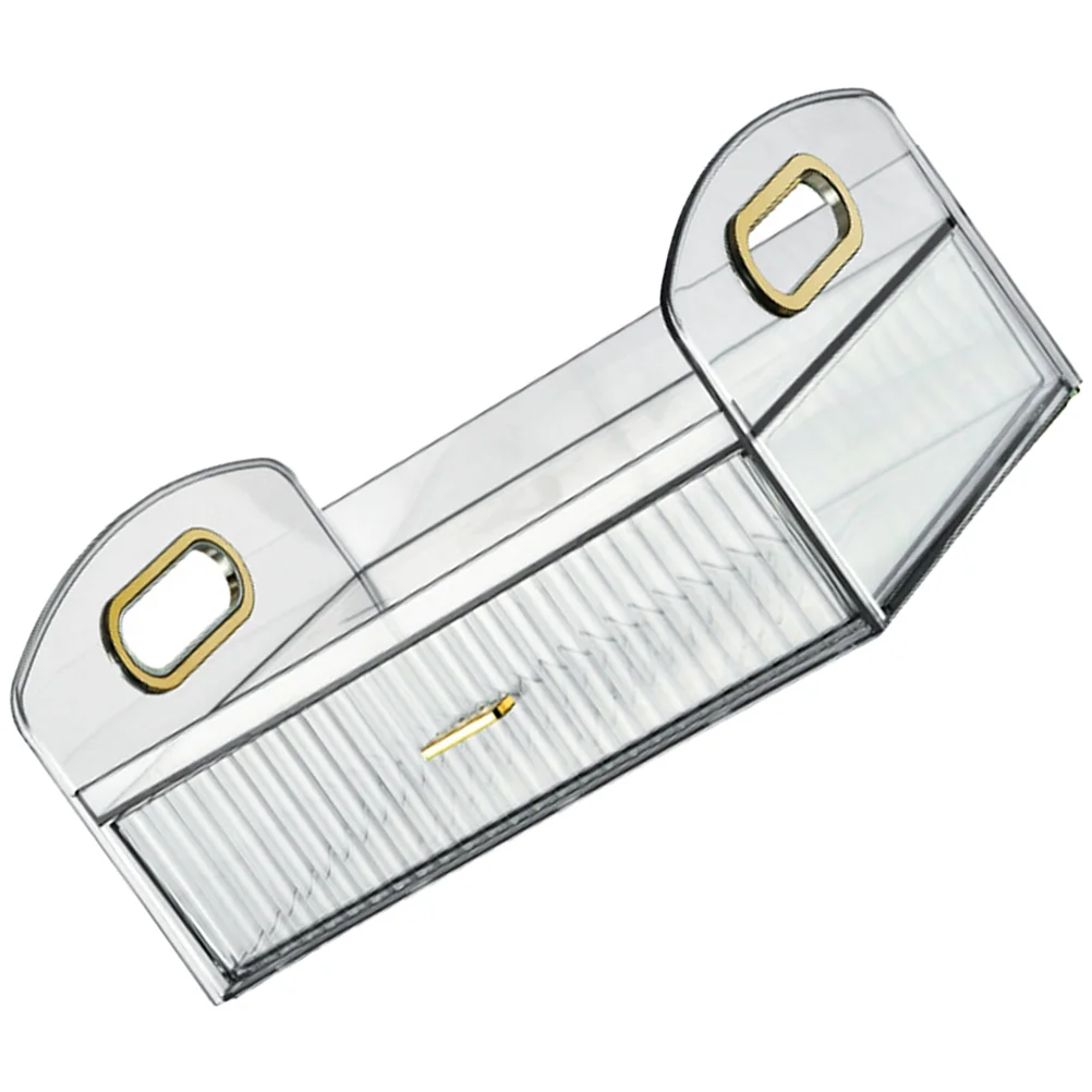 

Makeup Stand Drawer Cosmetics Organizer Countertop Tabletop Household Holder Clear Storage Case Dresser Acrylic