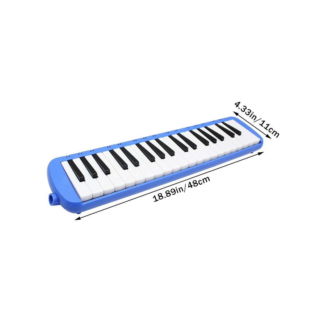 

Портативный музыкальный инструмент Melodica из АБС-пластика, 38 клавиш, зеленый