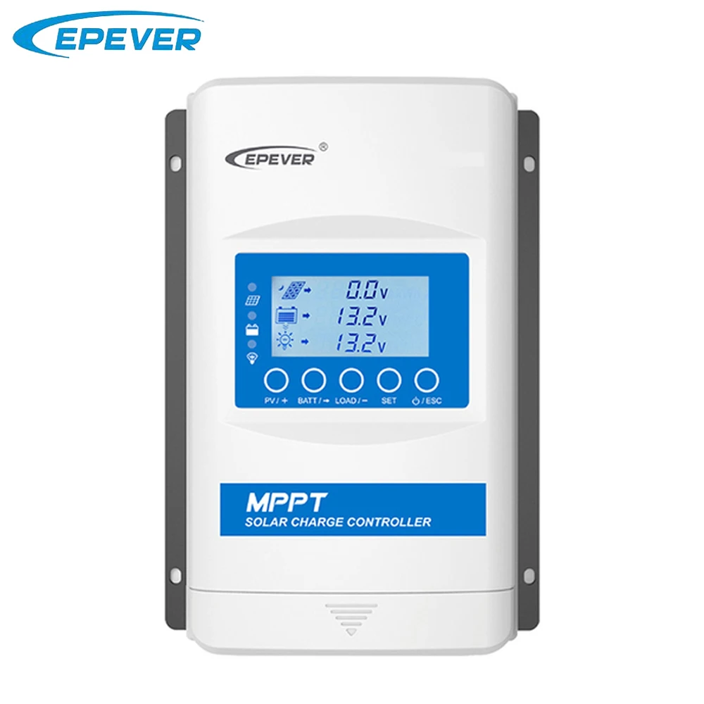 

EPever Tracer XTRA Series MPPT 20A 30A 40A Solar Regulator 12V 24V Auto Max PV Input 100V Solar Charge Controller