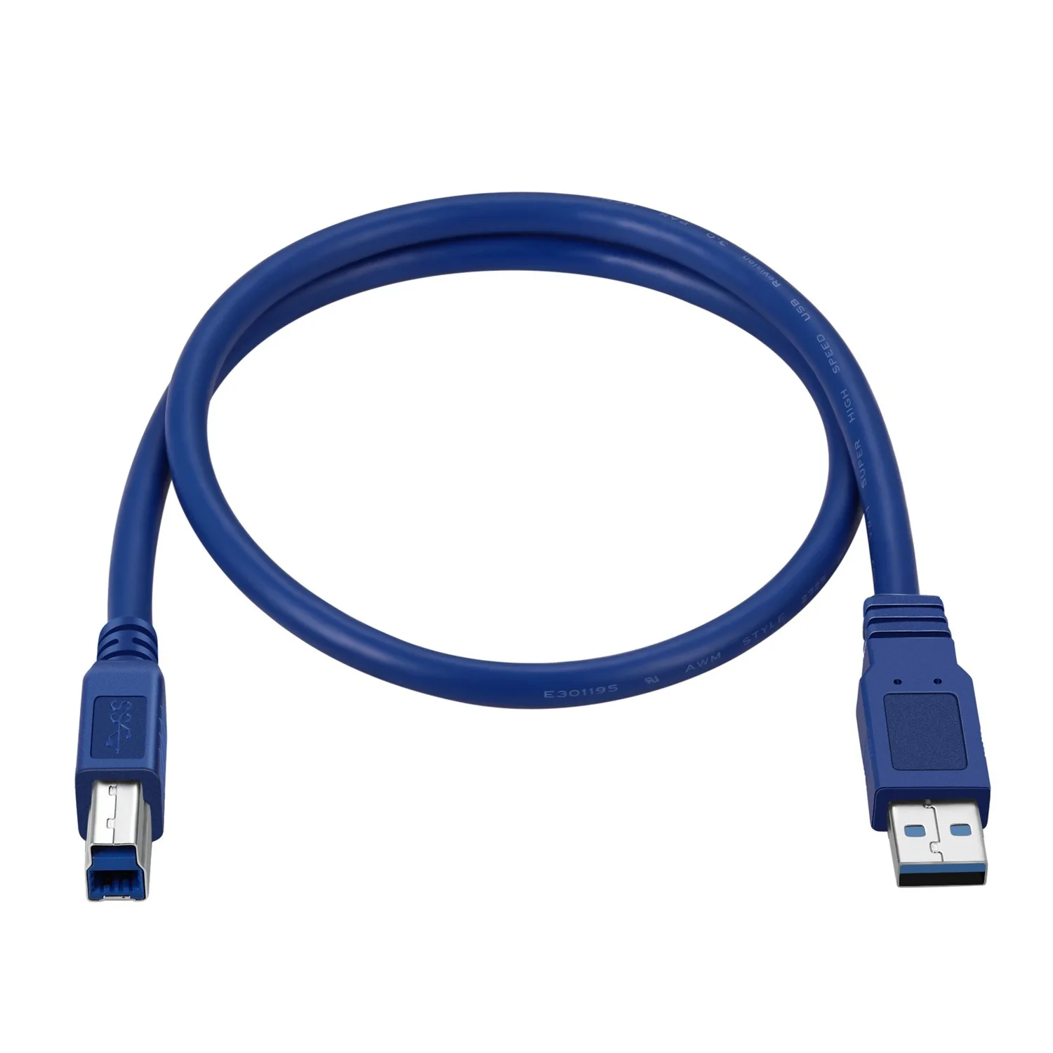 Фото USB 3.0 A Male to B Male Кабель принтера USB3.0 Male to USB Type B Male Кабель 0,3 м/0,6 м/1 м/1,5 м/3 м/5 м №2