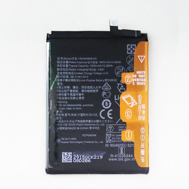 Аккумулятор HB446486ECW на 4000 мА · ч для Huawei P smart Z honor 9X / honor 9X Pro Nova5i Enjoy 10 Plus + Инструменты