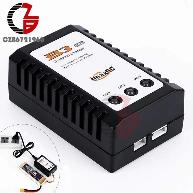AC 110 220V BMS 2S 3S Battery Charger For iMaxRC iMax B3 Pro Compact Lipo Battery Balance Power Bank Charging For RC Helicopter