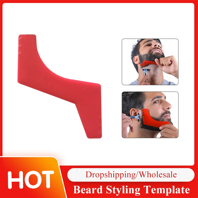 

Beard Styling Comb Template Ruler Combing The Knotted Beards And Make The Beard Easier To Trim High Quality Styling Accessories