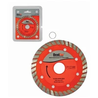 110 mm turbo diamond cutting disc 2223mm hole with ring for 20mm