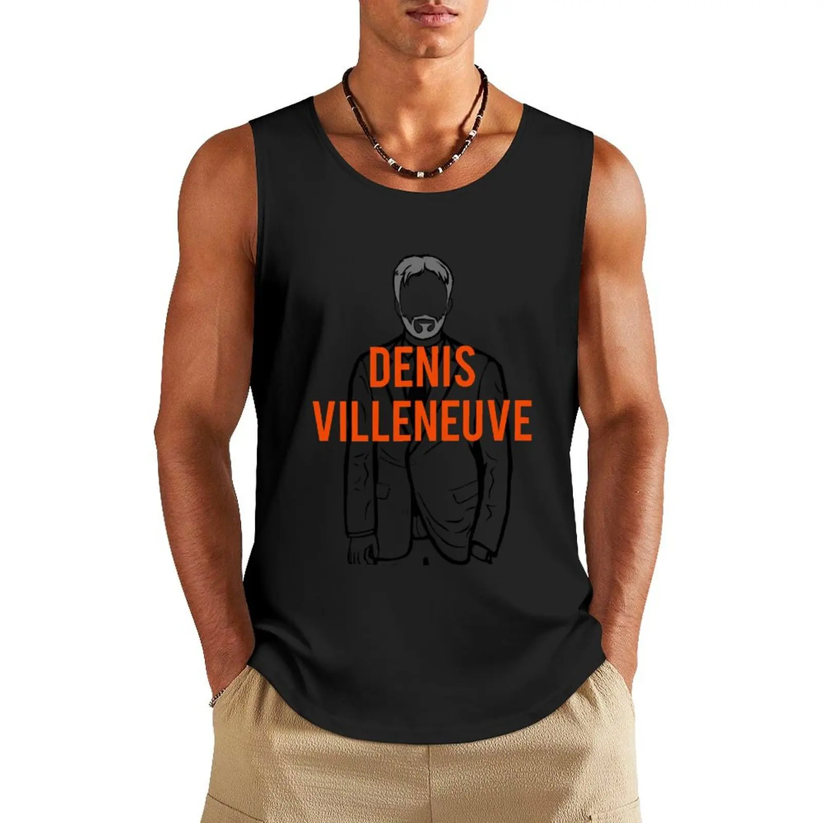Режиссер Denis Villeneuve Tank Top Мужская хлопковая футболка жилеты для мужчин