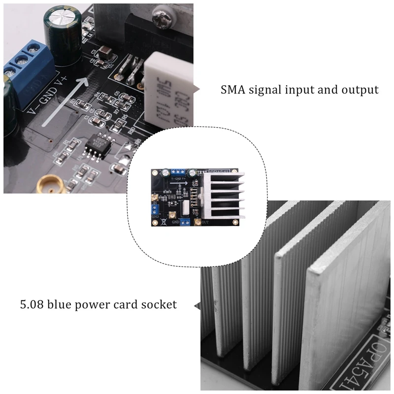 OPA541 Low Frequency Power Amplifier Module Audio 5A Current Board For Motor Transformer Drive