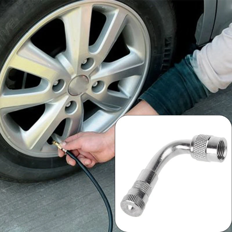 

Tire -Valve Stem Extenders 90 Degree Universal Wheel Tyre-Valve Extender Adapter For Motorcycle Car Truck Bike