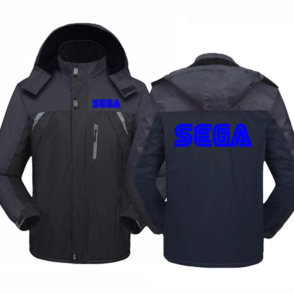 

Sega Logo New Winter Mens Brand Thickened Windbreaker Warm Outdoor Couples Cold-Proof Mountaineering Hight Quality Coats