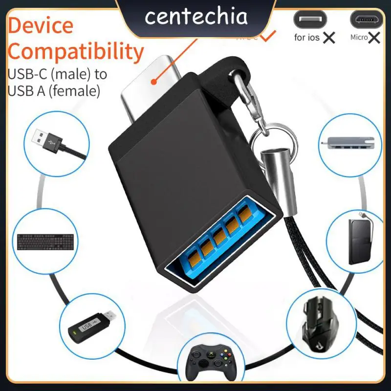 

Mini Portable To Type C Phone Adapter Female Converter Male To Usb Female Converter Connector Otg Adapter Adapter Portable Fast