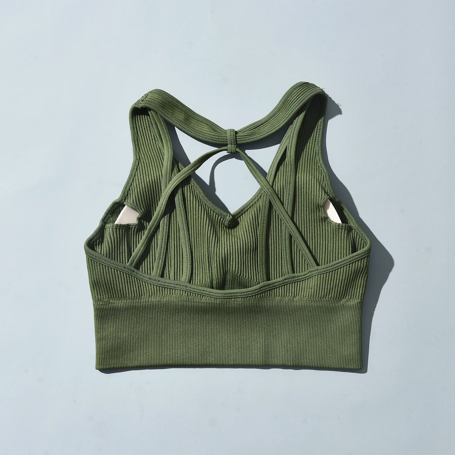 Women's Seamless Yoga Tracksuit Gym Workout Camouflage Clothing 2 Piece Set Sports Bra High Waist Leggings Sports Set For Women