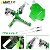 dirt bike brake clutch levers for kawasaki versysx versys x versys x 250 300 2017 2018 2019 stunt clutch easy pull cable system