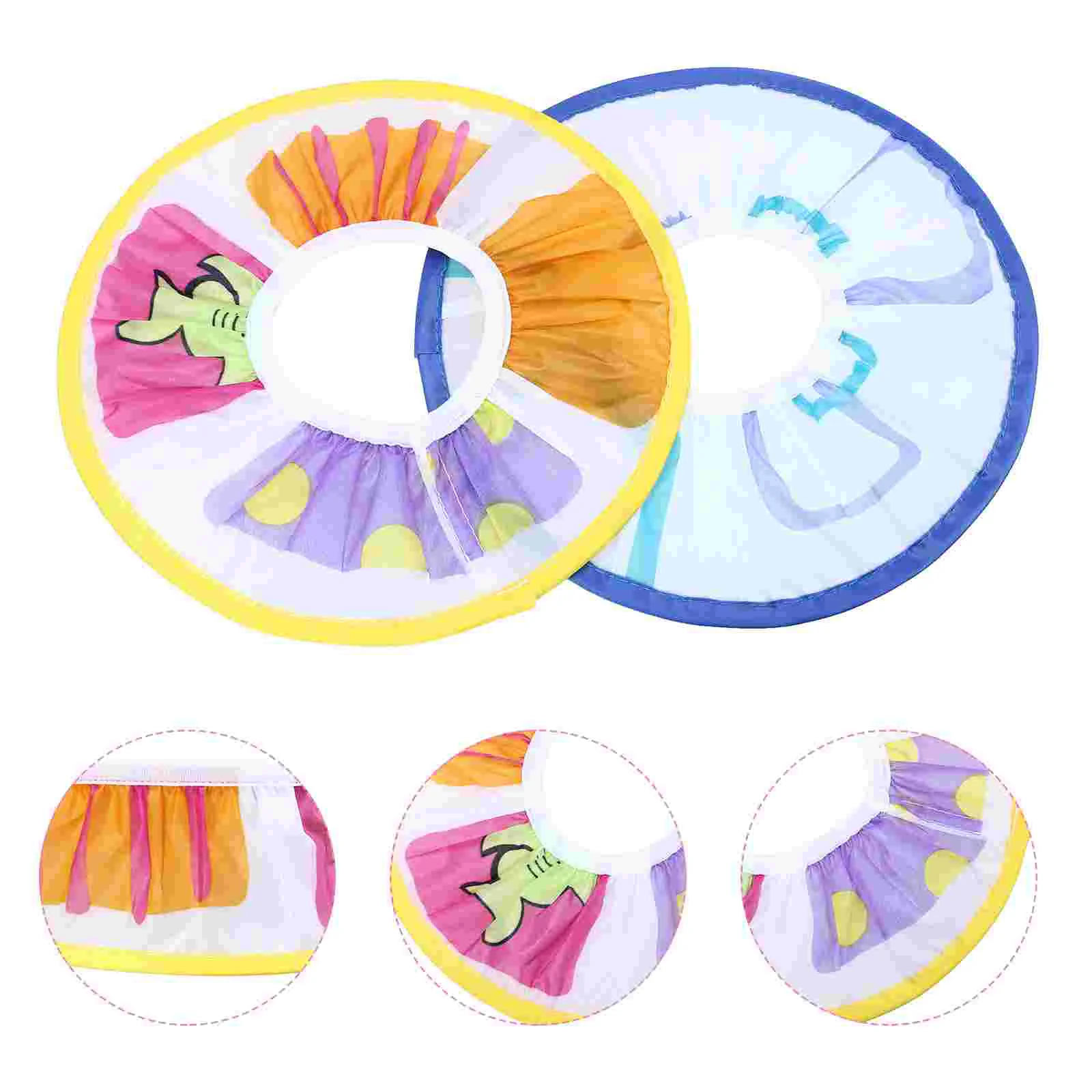 

2pcs Baby Shampoo Hat Safety Visor Caps Baby Bath Protective Infant Shower Hat