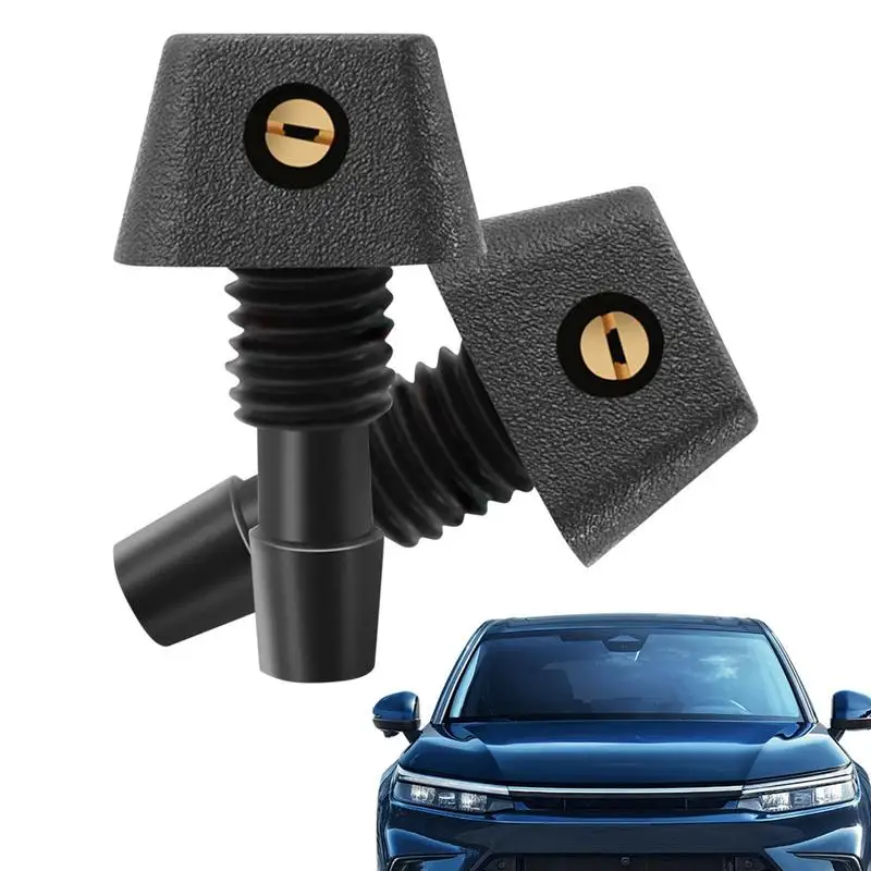 

Universal Front Windshield Washer Wiper Nozzle Sprayer Kit Sprinkler Head Wiper Fan Shaped Spout Windshield Wiper Accessories