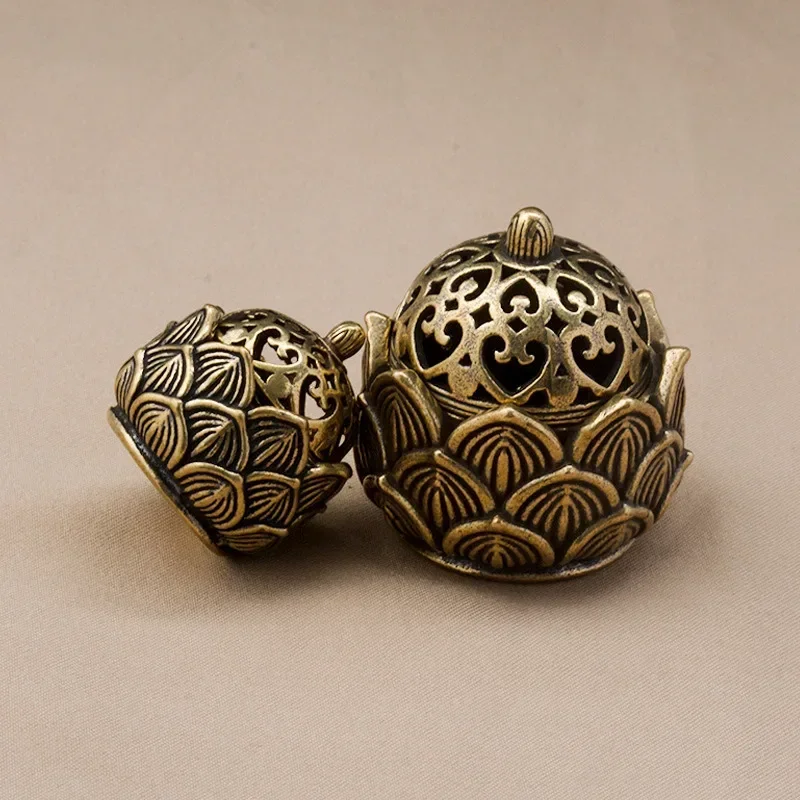 Декоративная курильница в стиле ретро медный держатель для курильницы