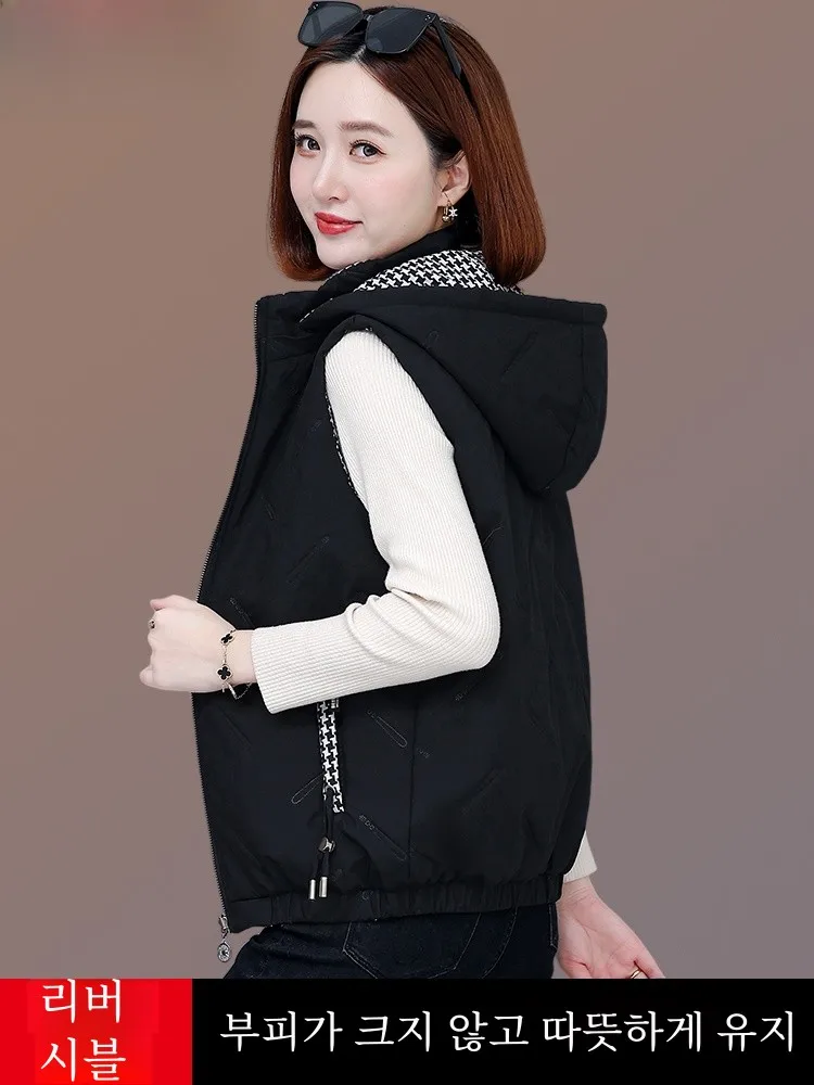 Жилет с хлопковой подкладкой на зиму 2024