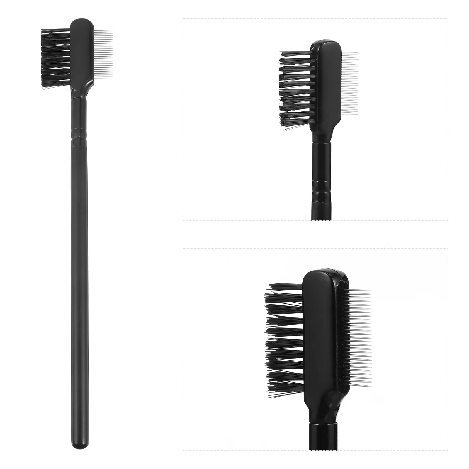 

Eyelash Comb Brush Eyebrow Tool Makeup Dual Shaper Curler Head Double Shaping Women Brushes Curlers Plastic Separator Extension