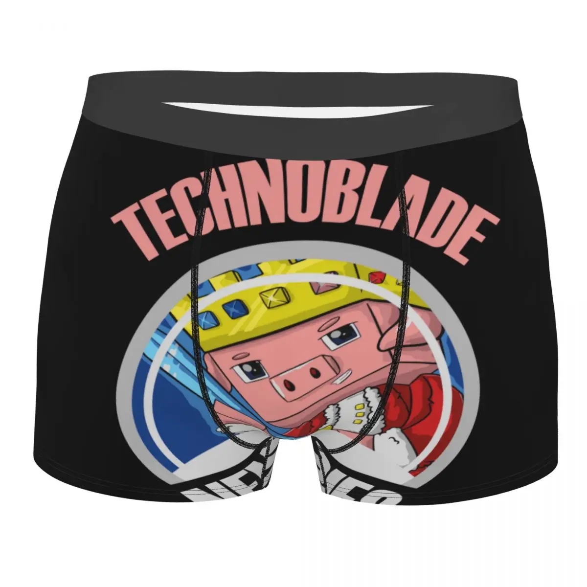

Мужские дышащие трусы-боксеры Technoblade Never Die с 3D-принтом