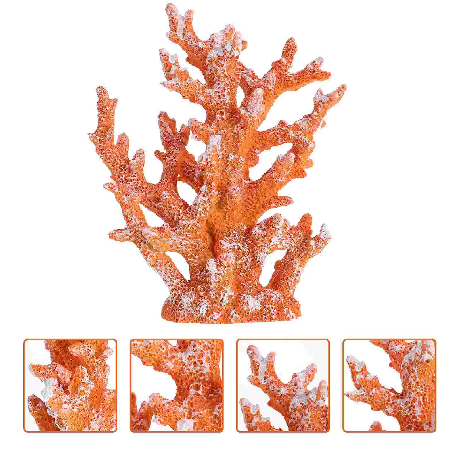 

Artificial Coral Plant Fish Tank Coral Decoration Resin Coral Plant Decor for Fish Tank Decoration Home