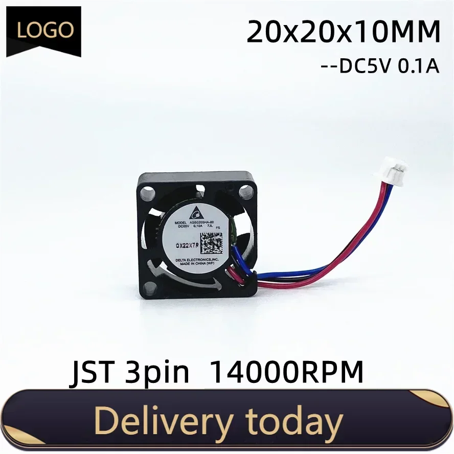 2010 Detla 20 мм 2 см DC5V охлаждающий вентилятор 20x20x10 мини-вентилятор охлаждения 19000