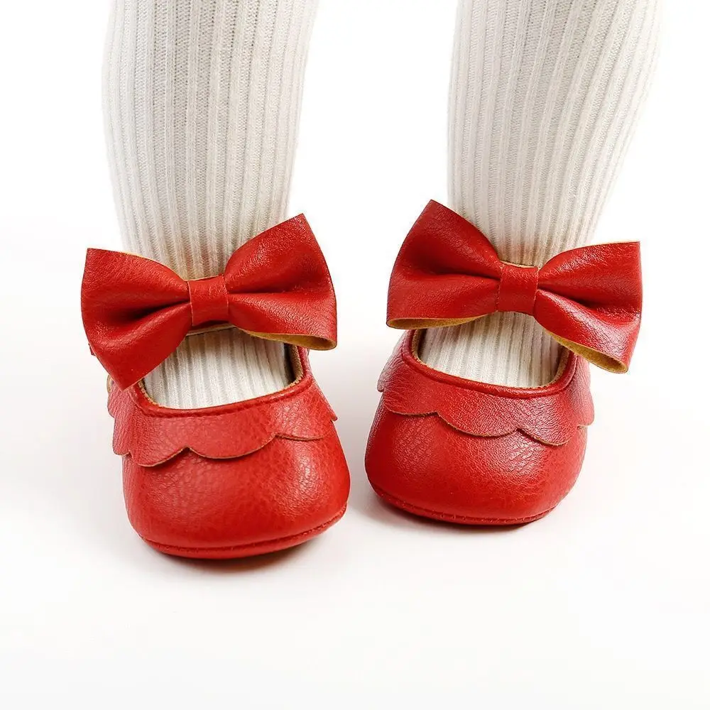 

Детская прогулочная обувь для маленьких девочек, повседневные Нескользящие водонепроницаемые мягкие ботинки принцессы с бантом для дошкольного возраста, для младенцев