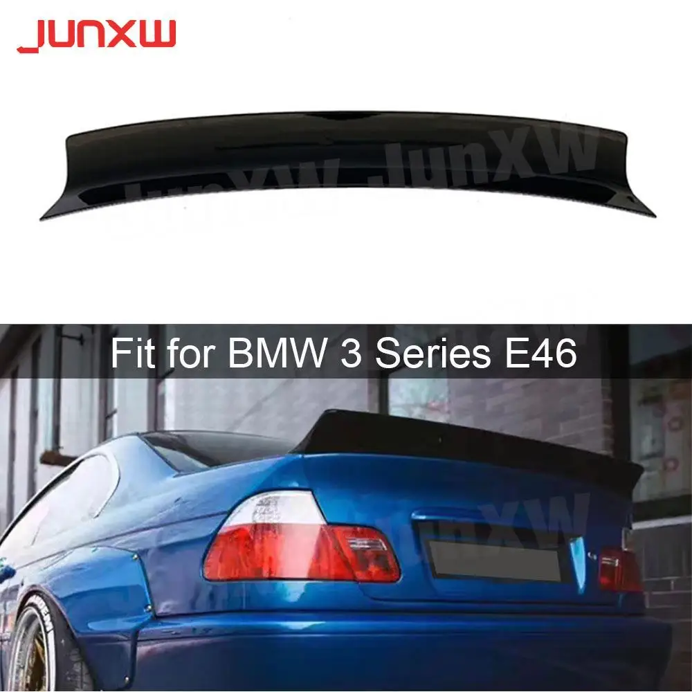 Задний спойлер из углеродного волокна для BMW 3 серии E46 1998-2004 ABS задний на багажник