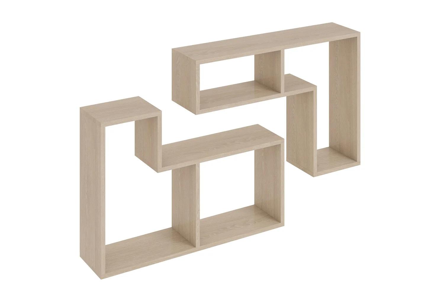 Полка ОмскМебель ПЛ18 Аш Шимо Дарк ЛДСП Он