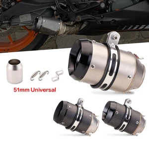 Universal Motocross Motorcycle Muffler Exhaust Escape Moto For AR KTM390 R6 Mt09 Ninja400 Z250 Z900 Z1000 Gsxr600 R3 S1000rr R1