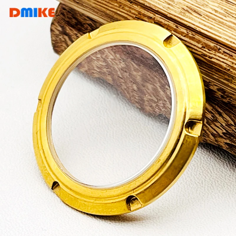 Фото Прозрачный корпус Mod 33 мм, задняя крышка, подходит для Turtle 6105 Tuna Samurai SKX007 SRPD, корпус часов NH35 NH36 7S26, задняя часть корпуса с механизмом №4