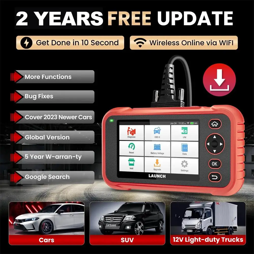 LAUNCH CRP123E PLUS Полные системы Автомобильные диагностические инструменты OIL ETC SAS