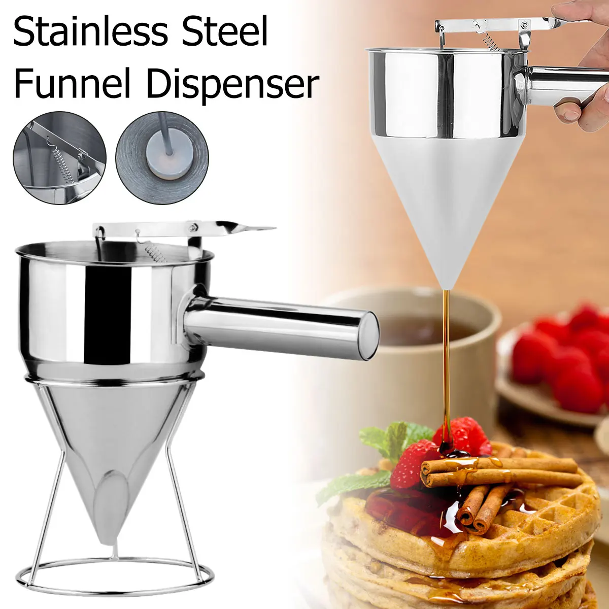 

Дозатор для теста из нержавеющей стали