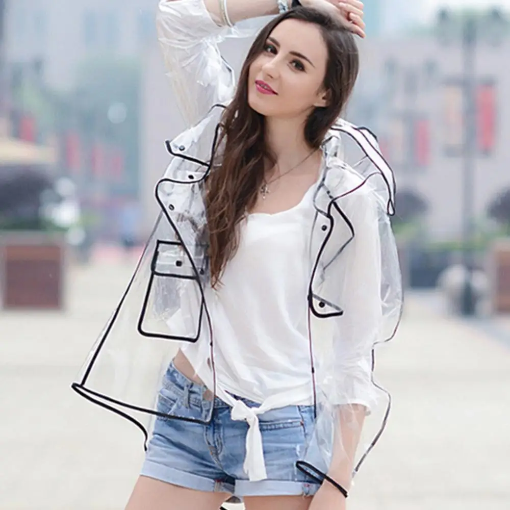 Travel Waterproof Rainwear Adult Poncho Outdoor Rain Coat