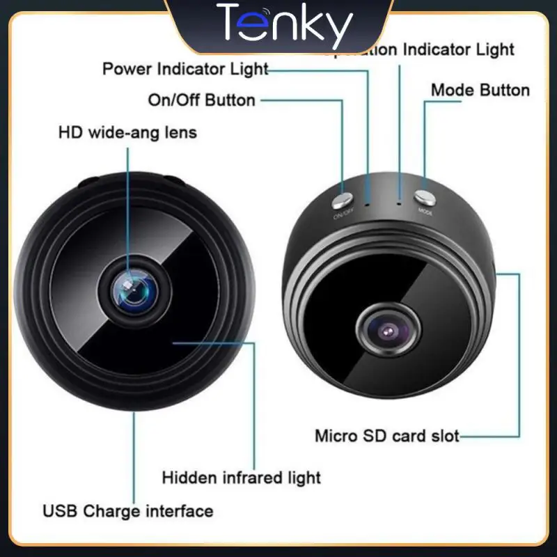 

Infrared Night Wireless Mini Wifi Camera 1080p Ip Security Baby Monitor Mini Camcorder Surveillance Wifi Camera