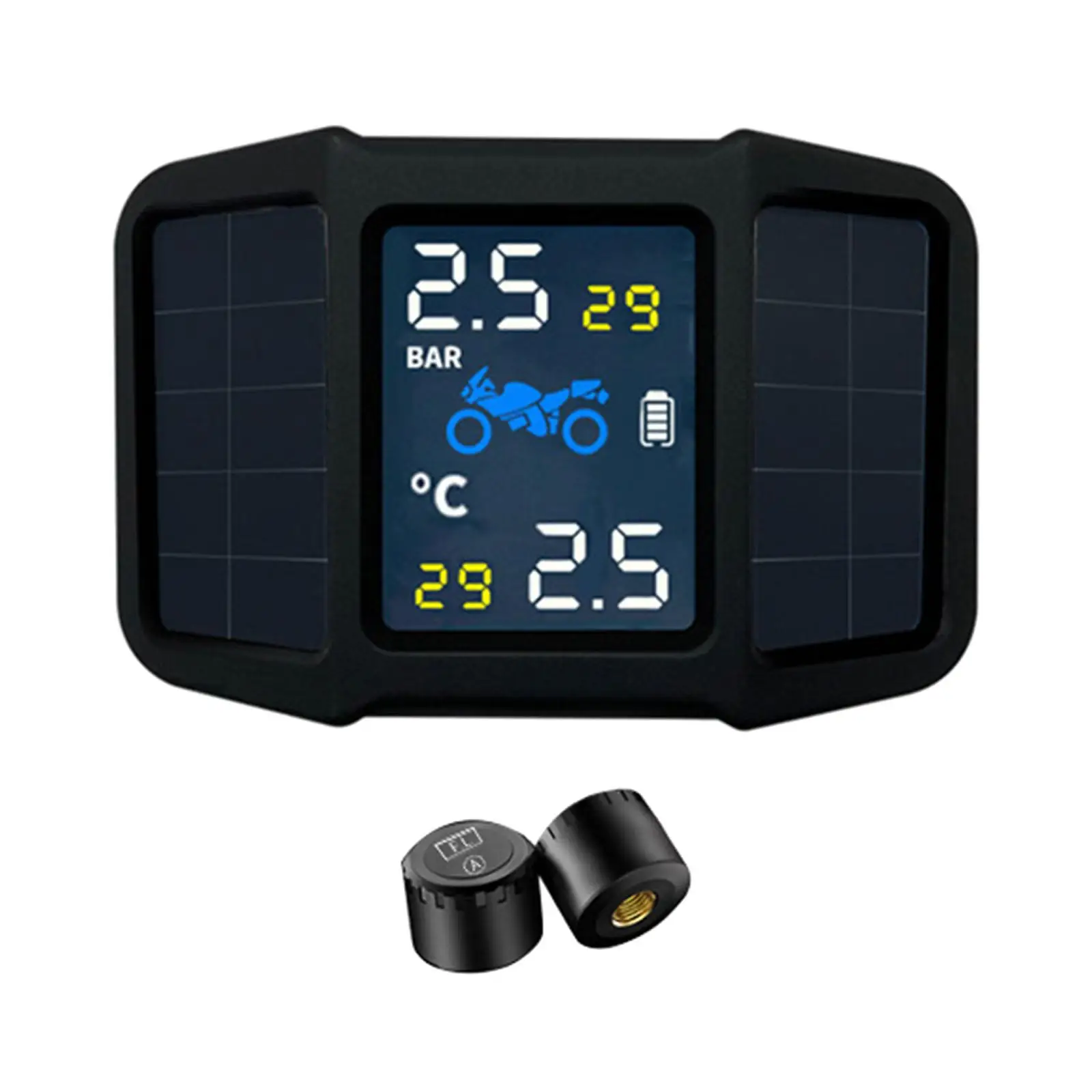 

Tire Pressure Monitoring System USB Rechargeable Gauge for