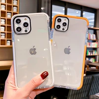shockproof bumper transparent soft tpu phone cases for iphone xr xs max se 7 8 6s 6 plus x clear cover for iphone 11 12 13 pro