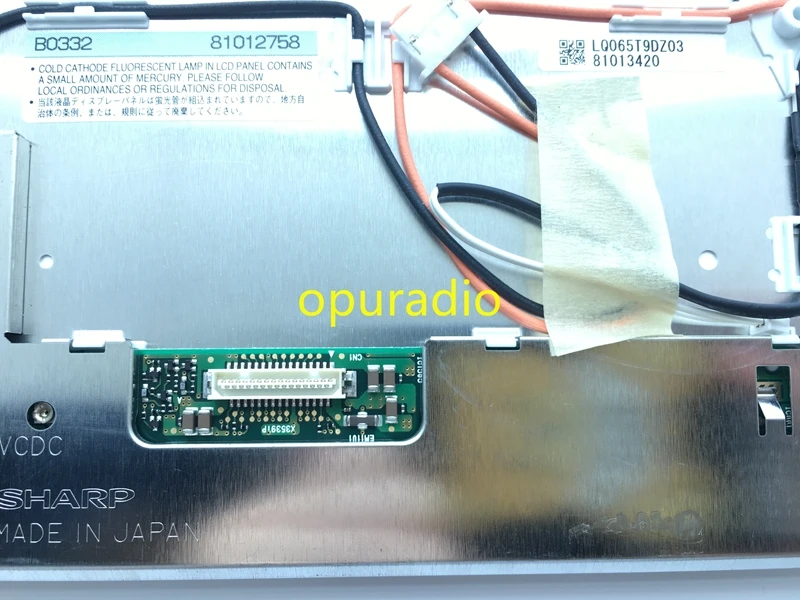 Бесплатная доставка LQ0DAS1794 LQ065T9DZ03 LQ065T9DZ01 оригинальный 6 5 дюймовый TFT ЖК-экран для