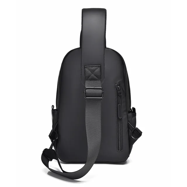 Men's Crossbody Bag Chest Bag High-Quality Nylon Messenger Bag for Sports and Leisure 4