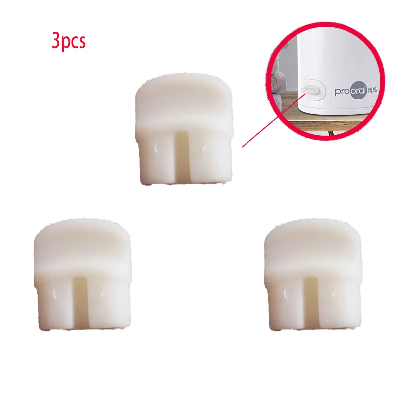 3pcs for Prooral 5002/5012 Portable Oral Irrigator Parts Charging Port Sealing Plug Cap
