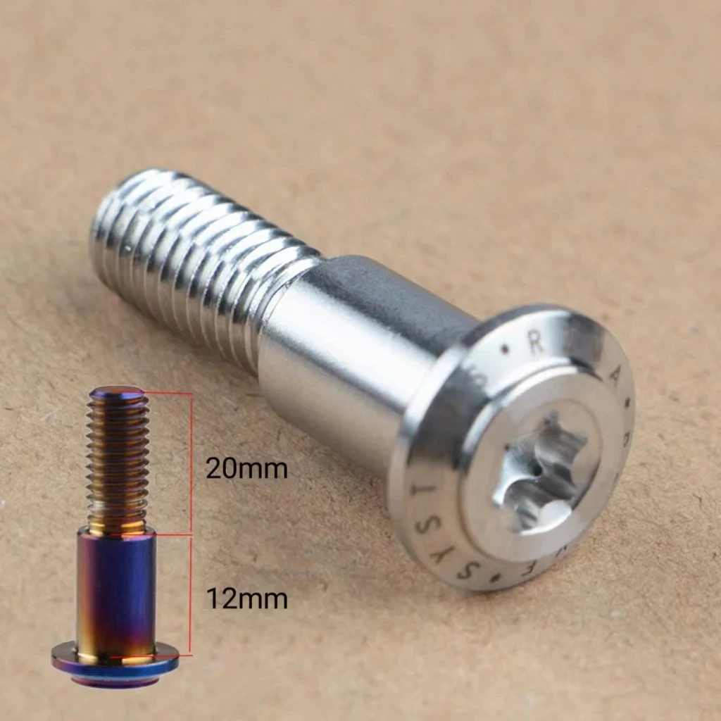 Винты для тормозного ротора мотоцикла 1 шт., универсальные дисковые винты M8 * 1,25 мм * 32 мм для Honda Yamaha Kawasaki Suzuki орнамент