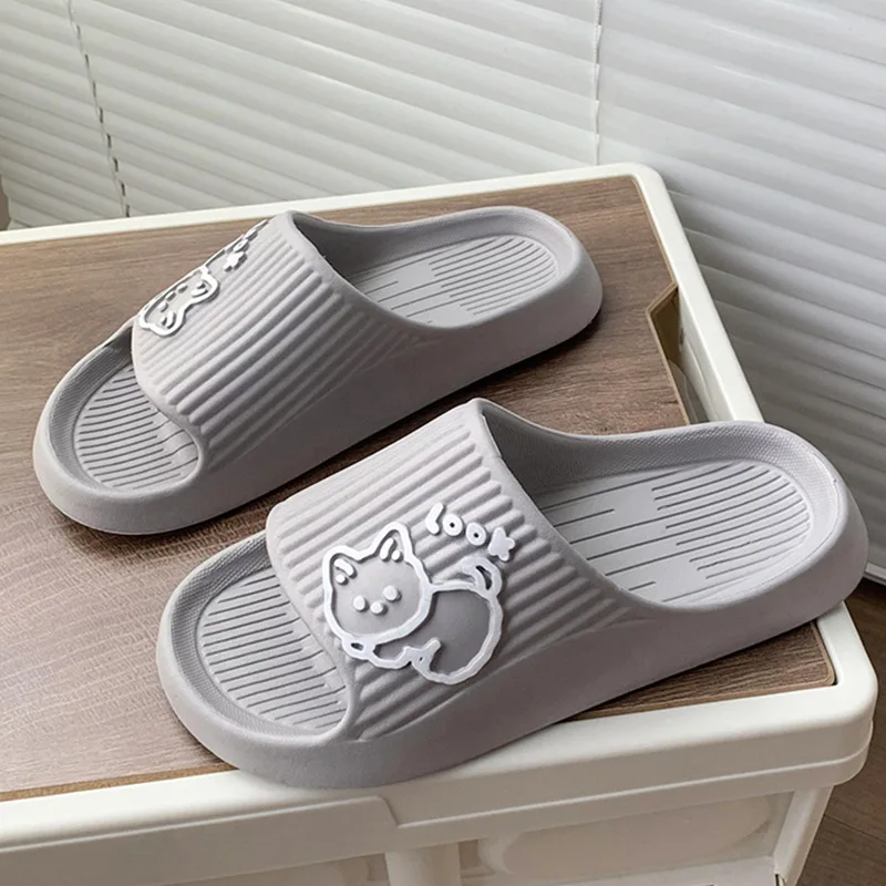 Home Slippers Wholesale for Women House Summer EVA Indoor Cute Sandals for Ladies Couples Bathroom Anti-slip Female Shoes Slides