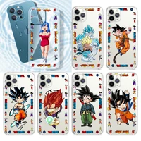 anime goku dbz dragon ball for apple iphone 13 12 11 pro max mini xs max x xr 6s 6 7 8 plus 5s soft transparent phone case cover